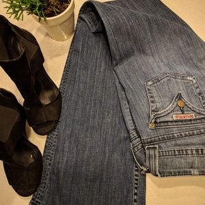 Hudson jeans, gently worn. Fall 2018.